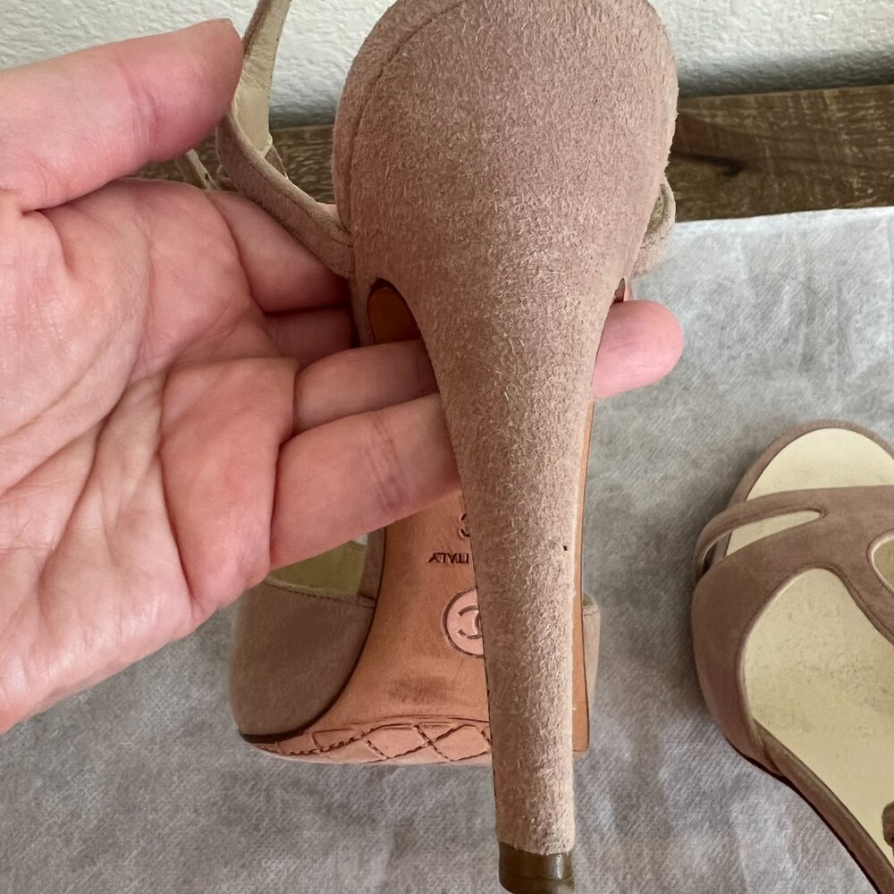 Chanel Suede Heels - Size 36 - Picture 8 of 11
